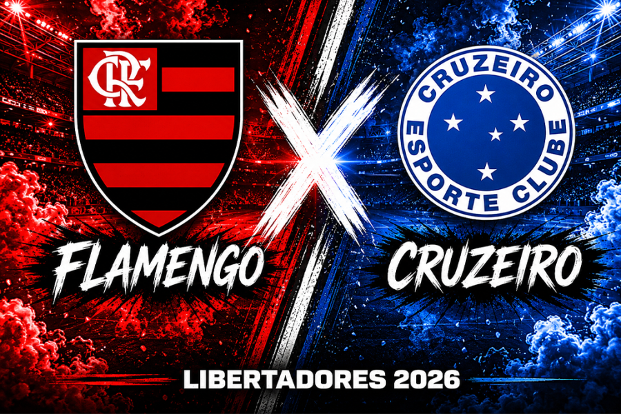 LIBERTA 2026 - Flamengo X Cruzeiro - Maracanã RJ - 19/08