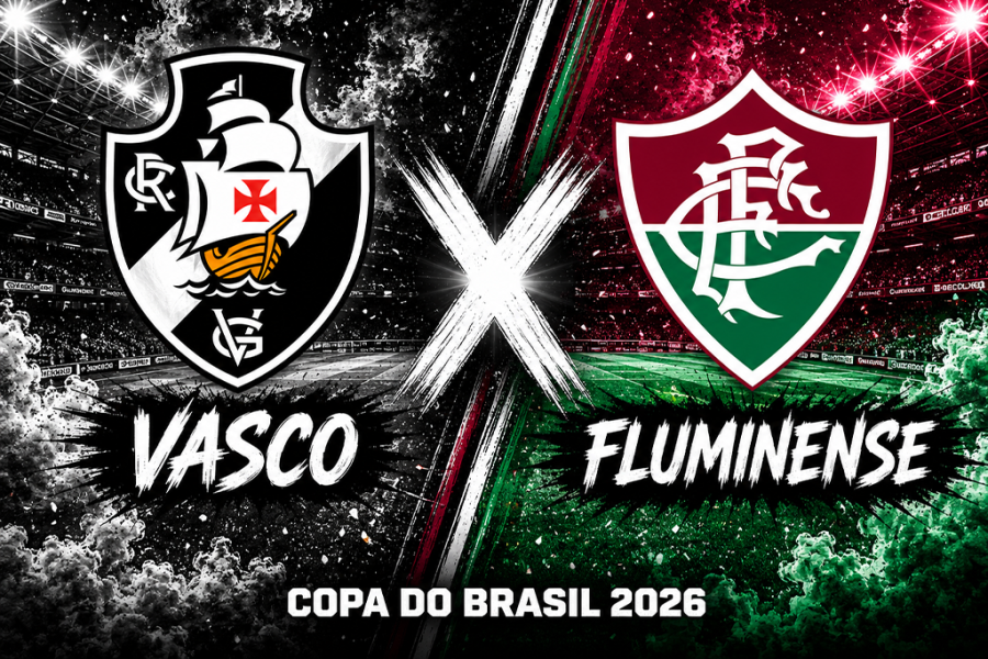 Copa do Brasil 2026 - Vasco x Fluminense - Maracanã - 01/08 (Sábado)
